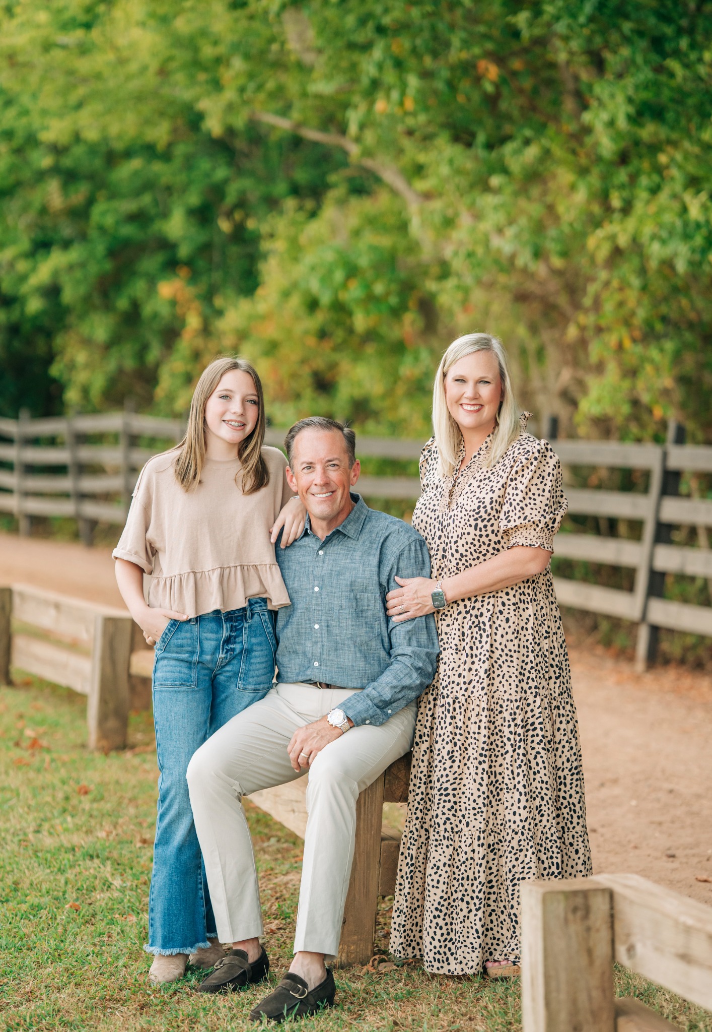 David and Katie Hagood with their family